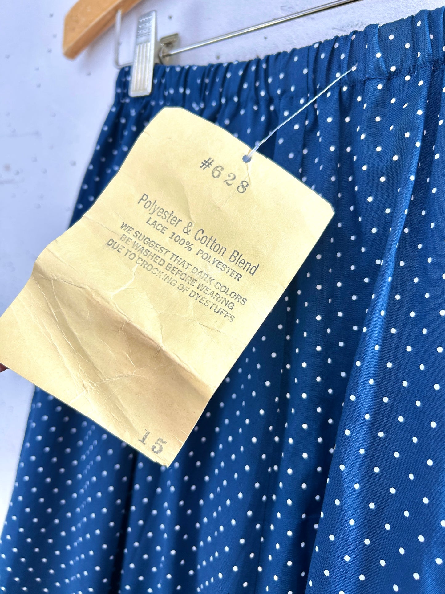’70s Vintage Patchwork Skirt 〜carefree fashions〜MADE IN USA[H33531]
