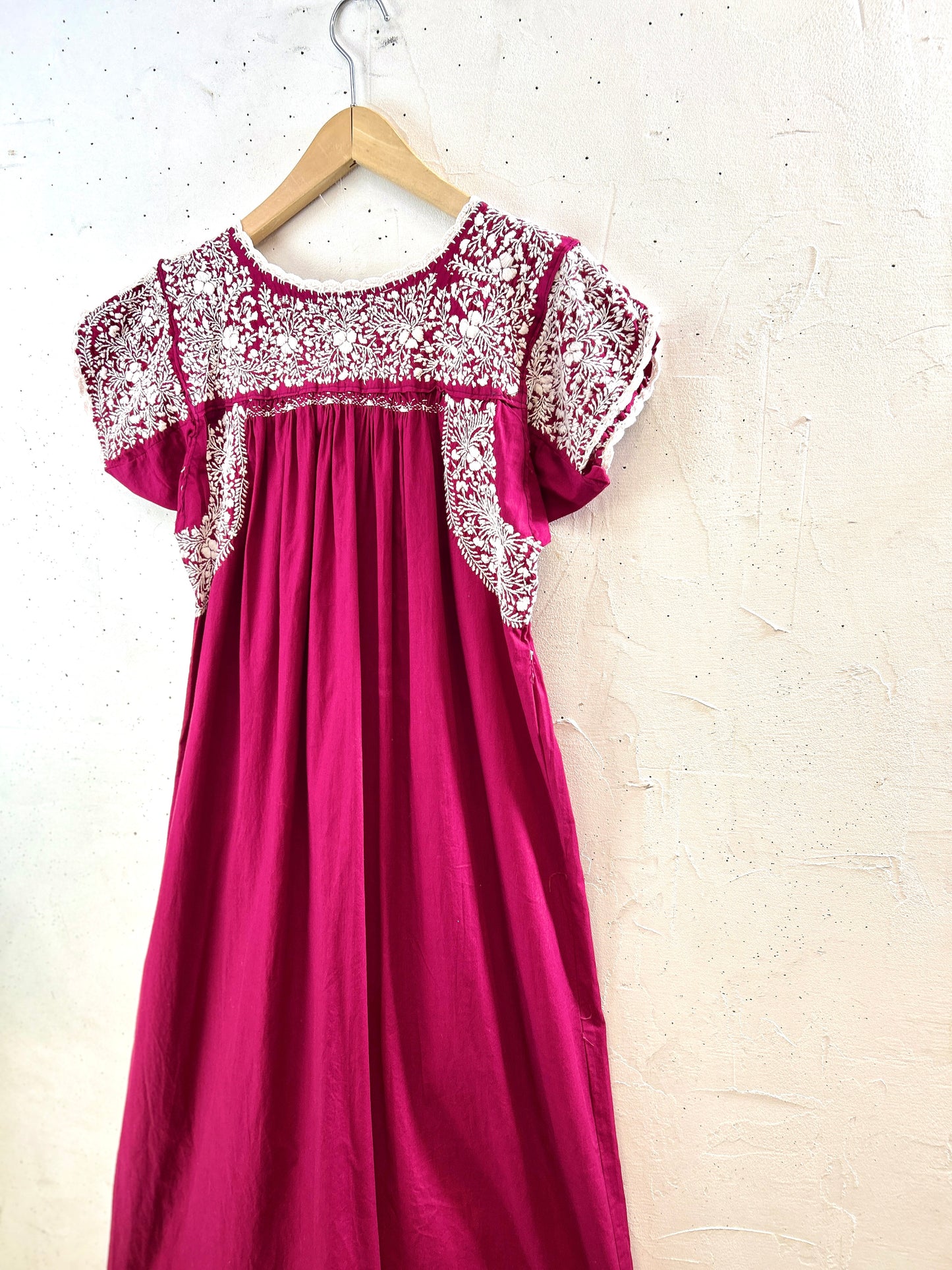 Vintage San Antonino Embroidery Dress MADE IN MEXICO [H30816]