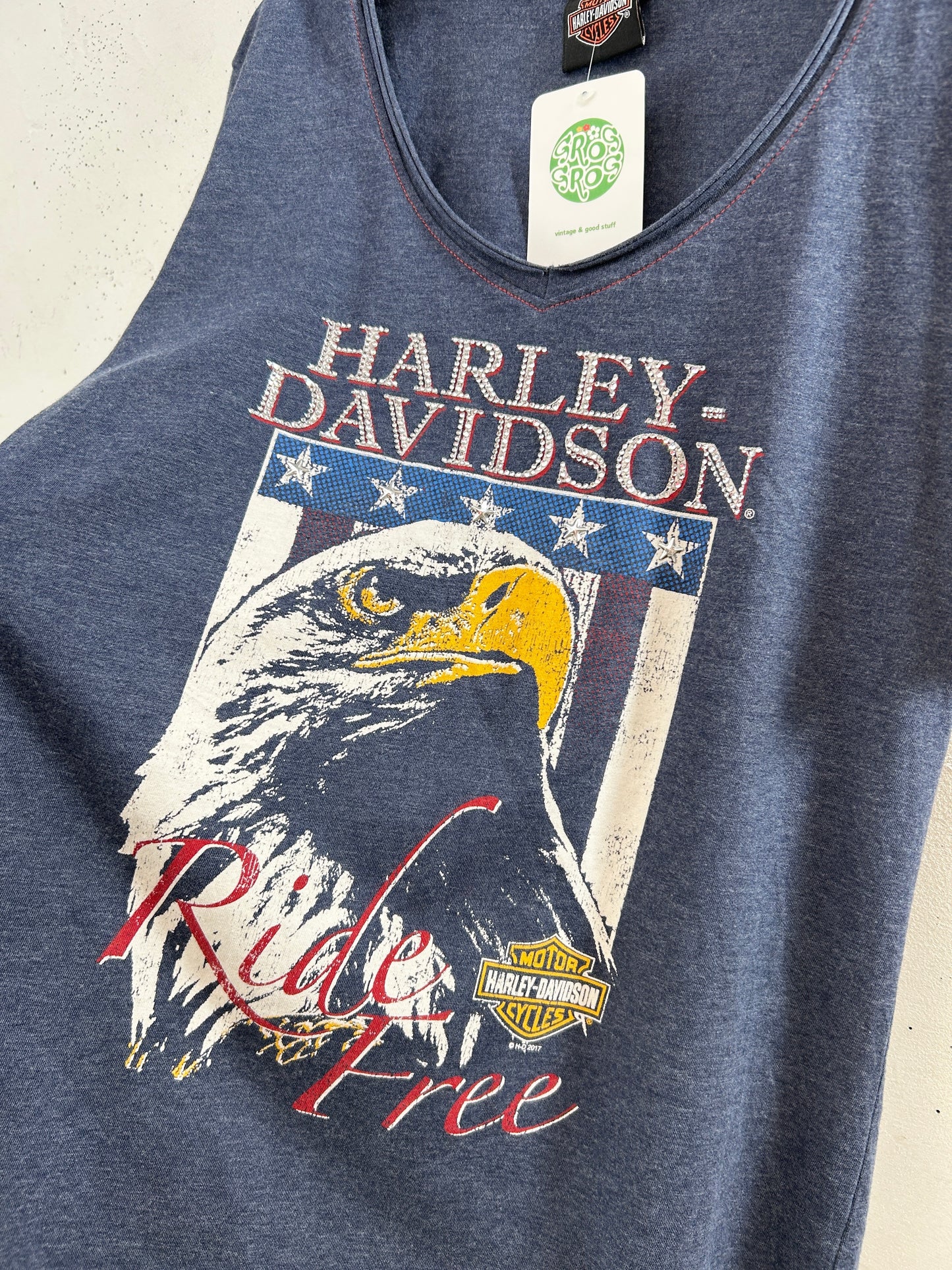 Vintage T-Shirt 〜Harley Davidson〜 [H33373]
