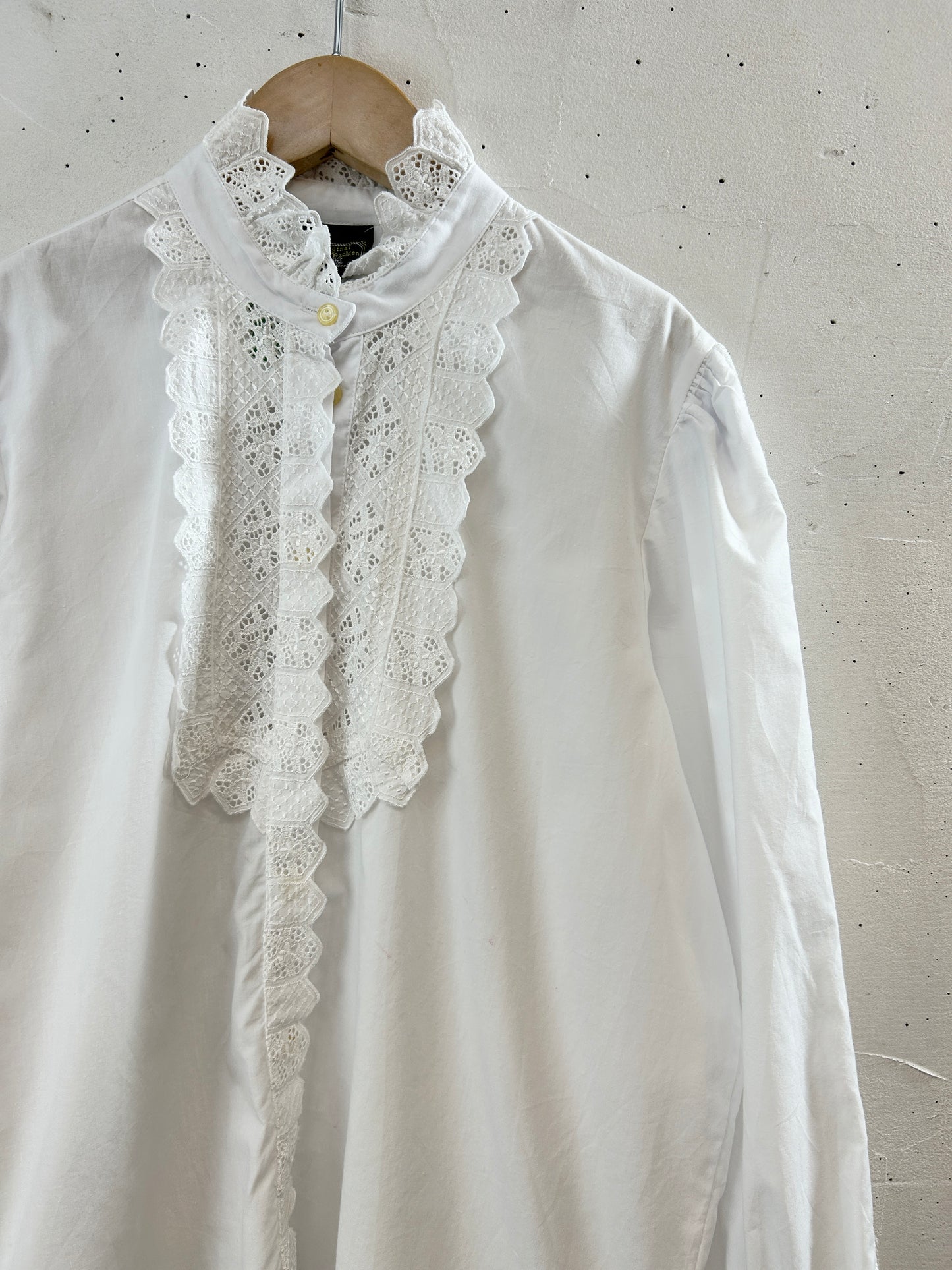 Vintage White Blouse [H30790]