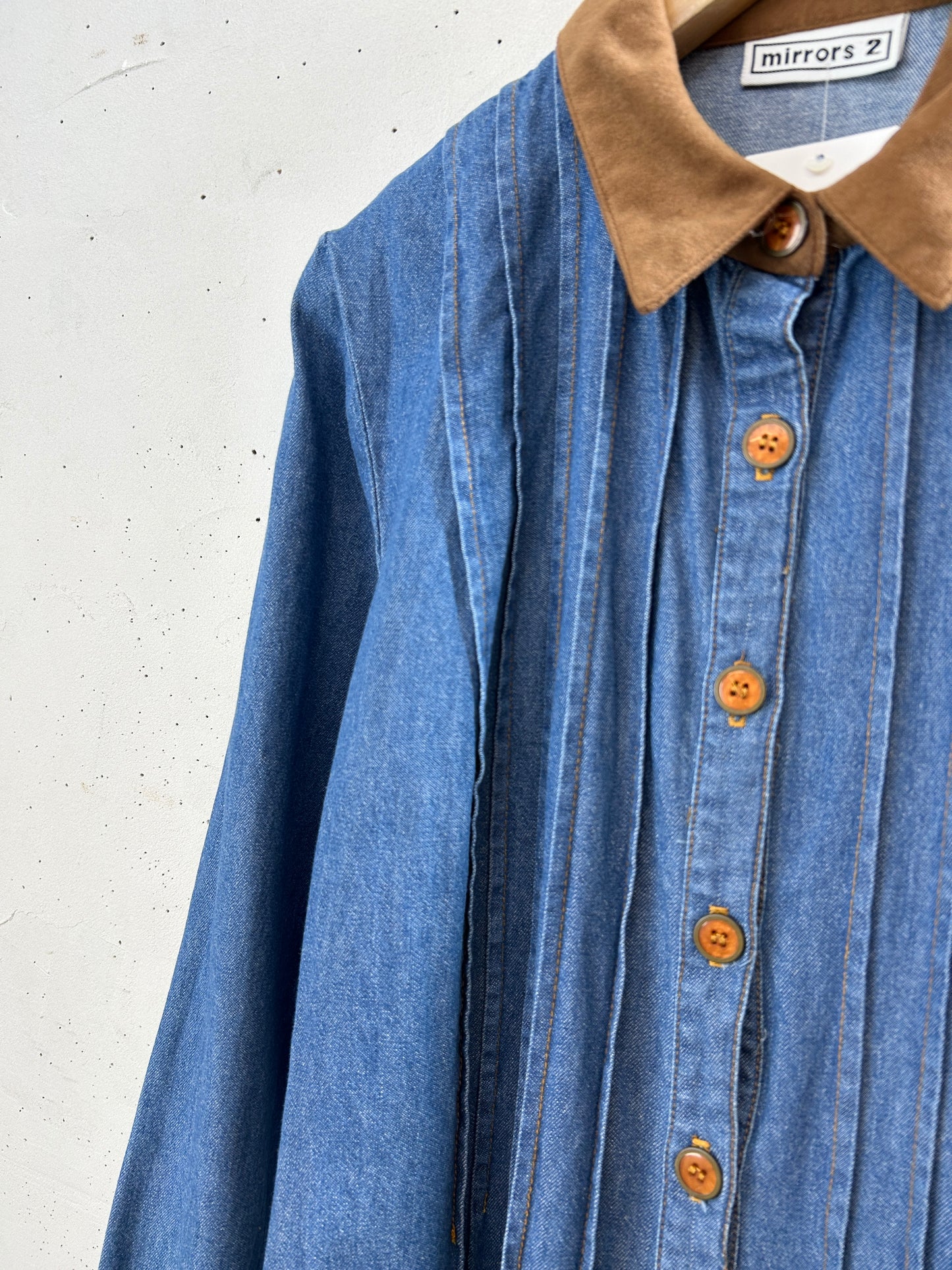Vintage Denim Dress [I30199]