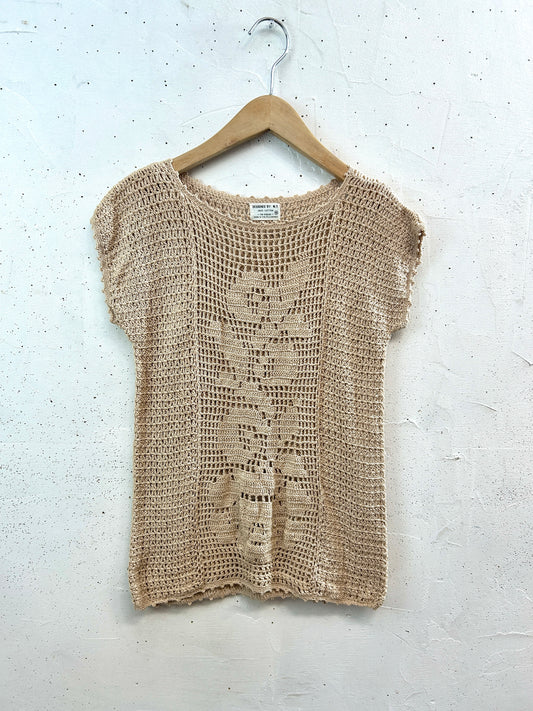 Vintage Crochet Tops [D31996]