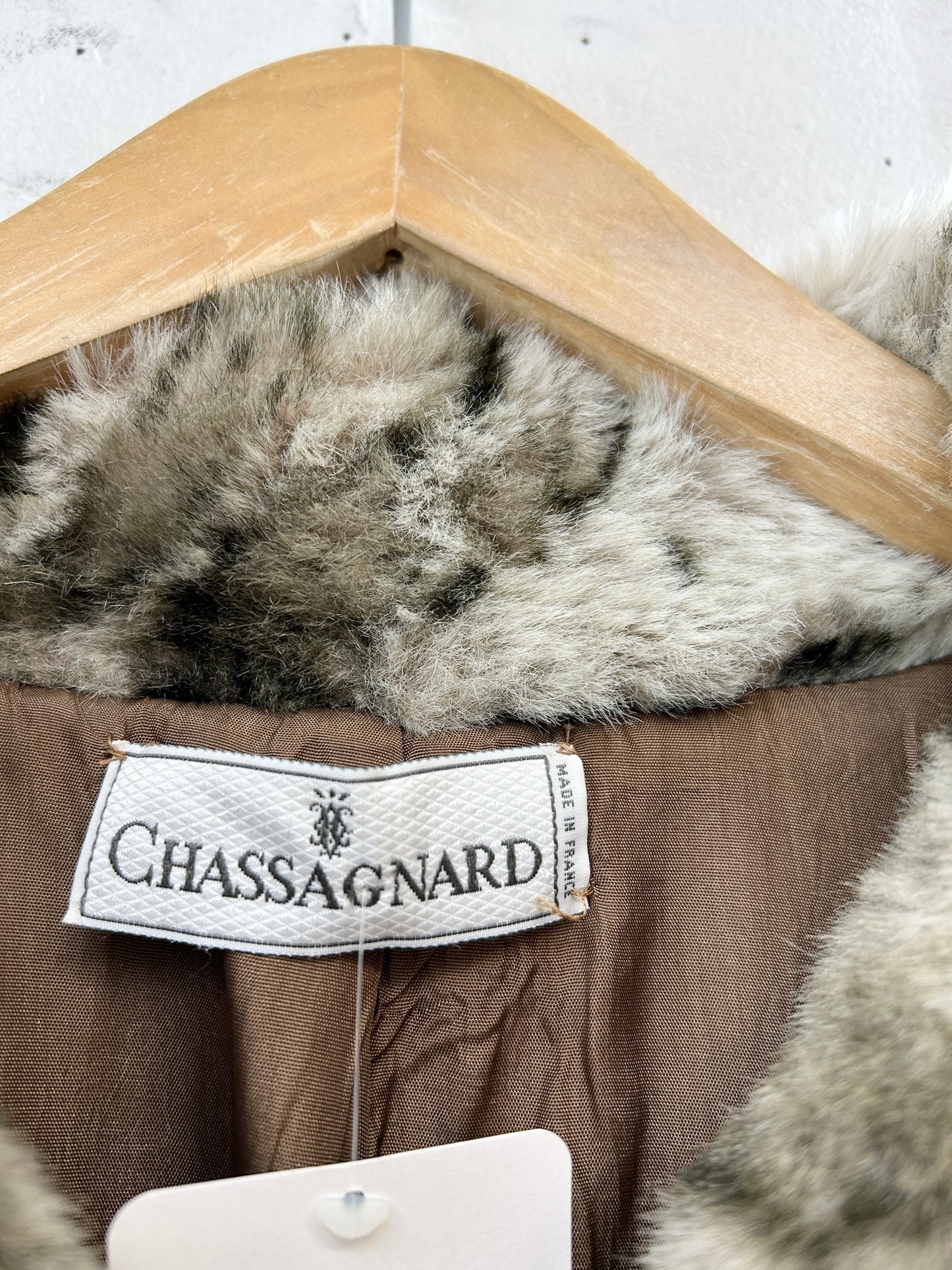 Vintage Eco Fur Jacket [L30954]