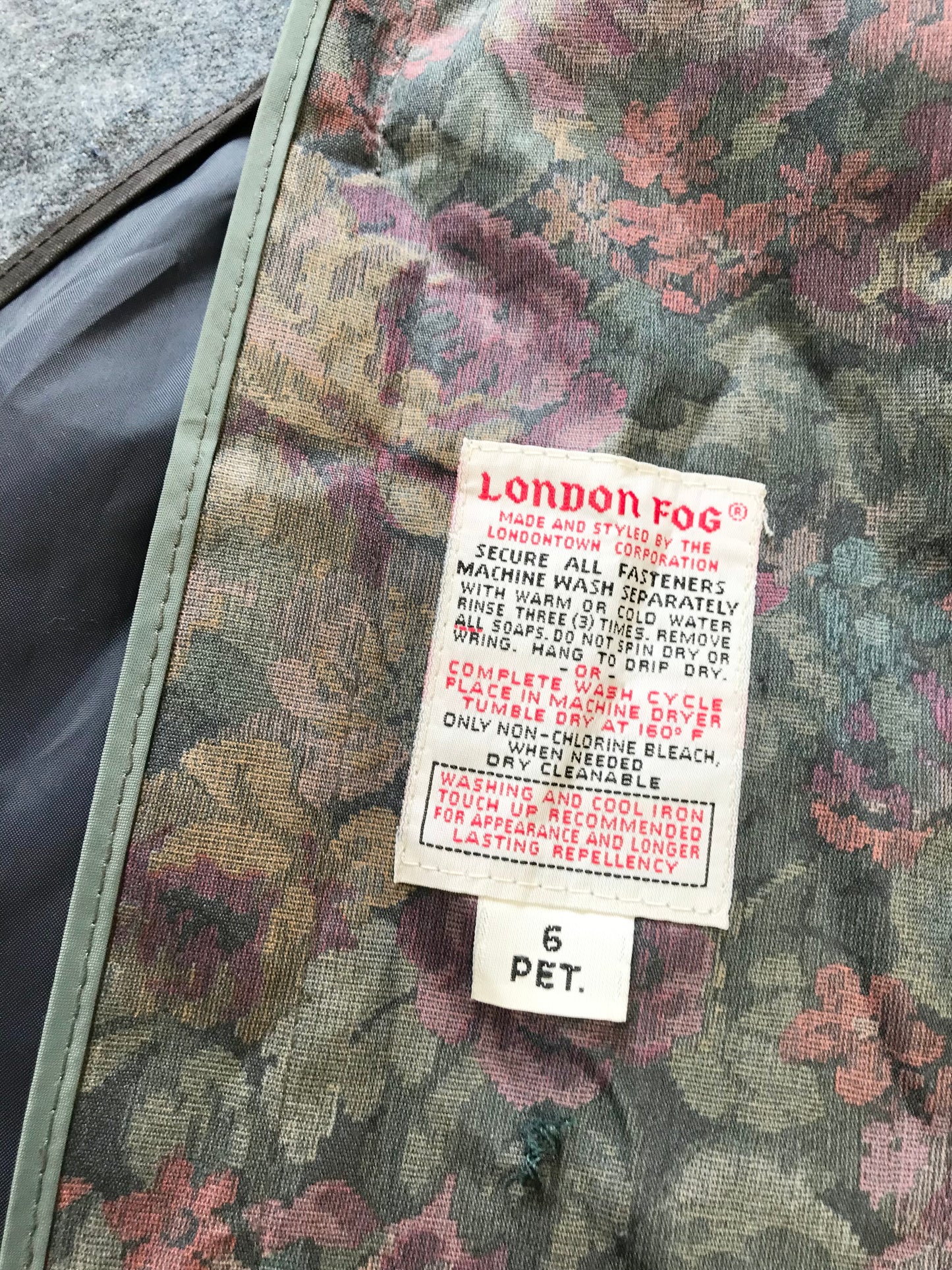 Vintage Coat 〜LONDON FOG〜 [L25829]