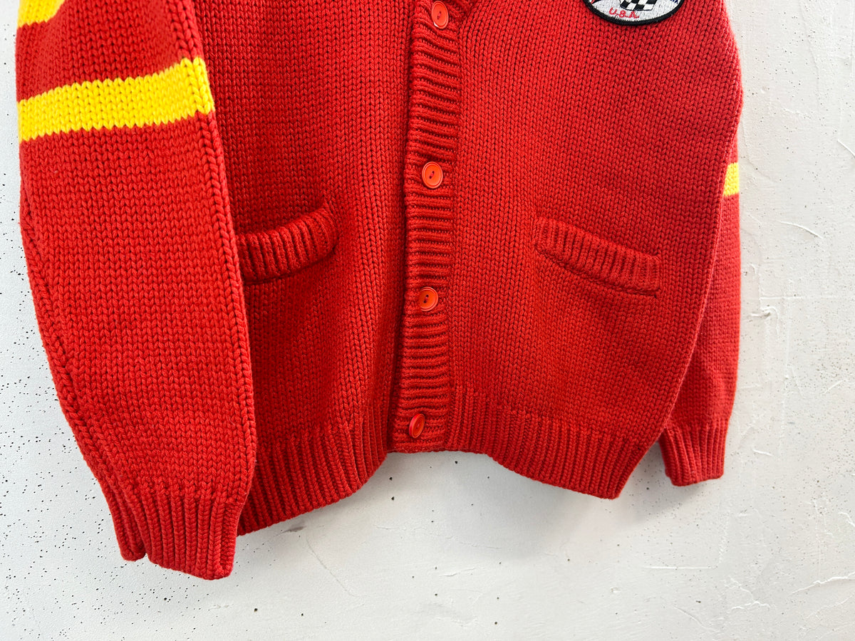 Vintage Knit Cardigan [J34127]