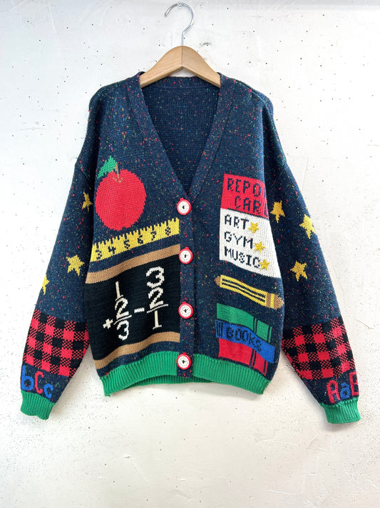 Vintage Cotton  Knit Cardigan [C31872]