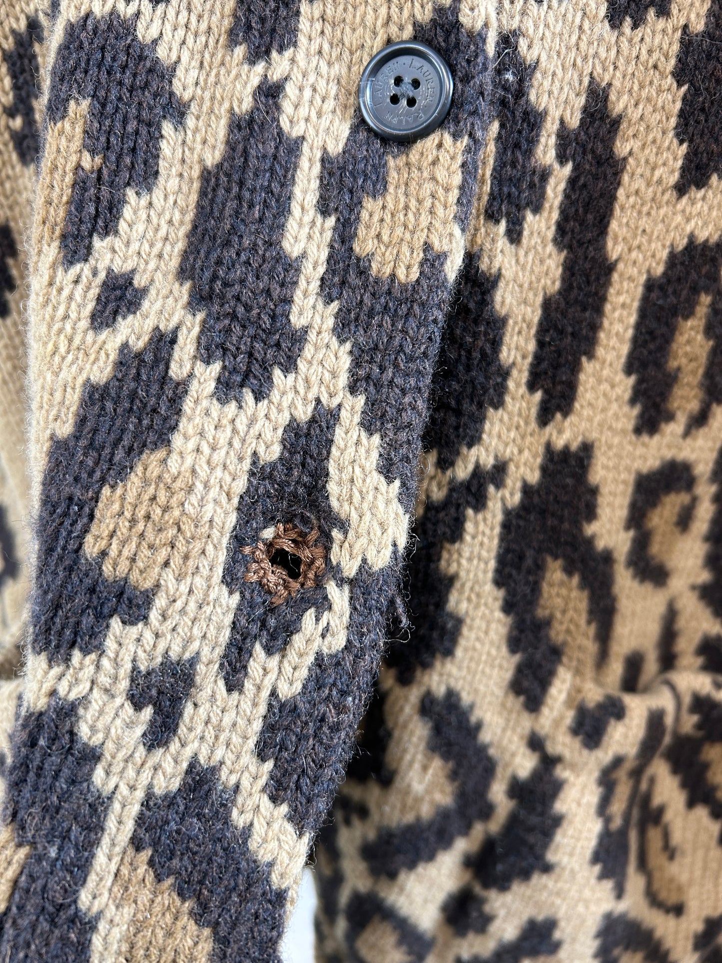 Vintage Knit Cardigan 〜Ralph Lauren〜 [J30660]