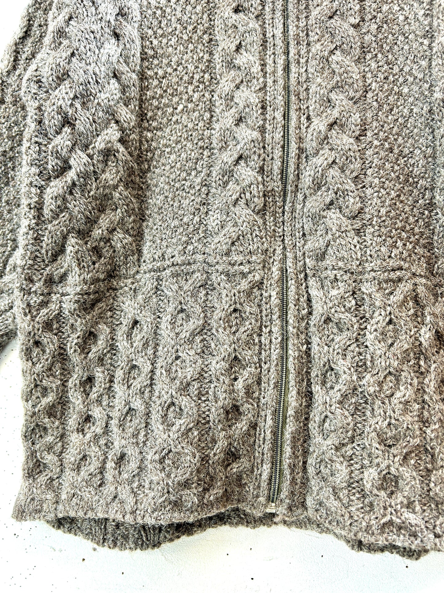 Vintage Knit Cardigan MADE IN IRELAND [K30885]