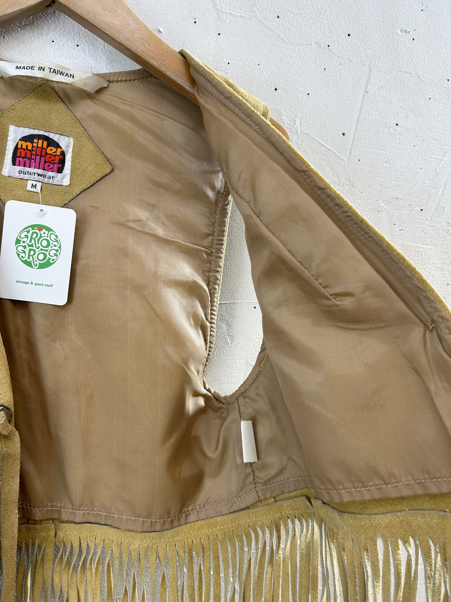Vintage Leather Vest [H30919]