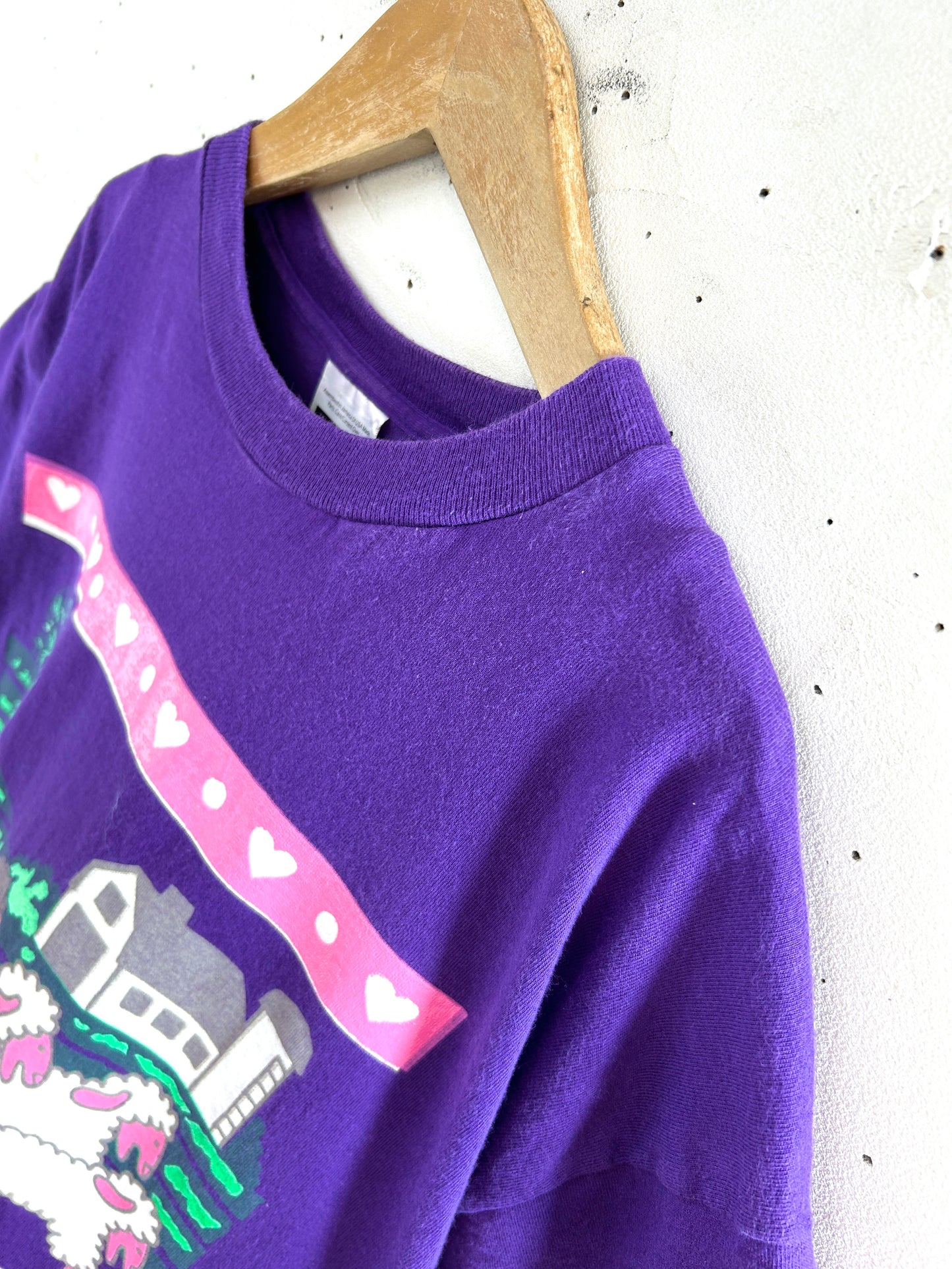 Vintage T Shirt 〜Funny dot CRAZY〜 [F32748]