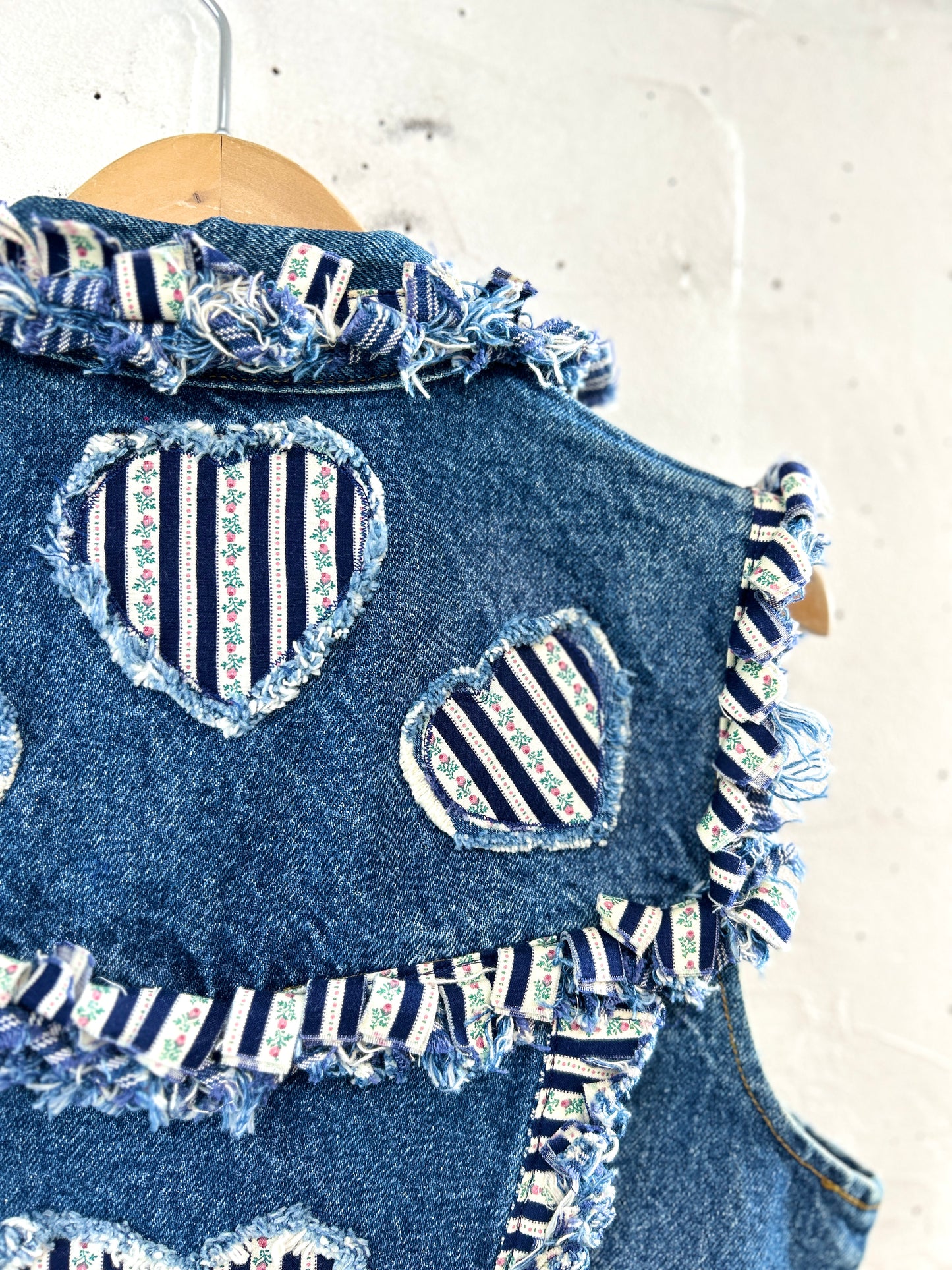 Vintage Denim Vest MADE IN USA [B31502]