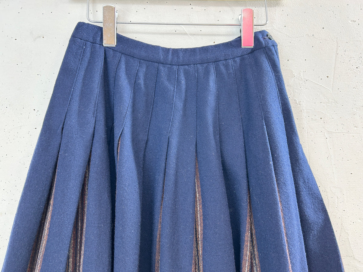 Vintage Plaid Skirt 〜Pendleton〜 [J34054]