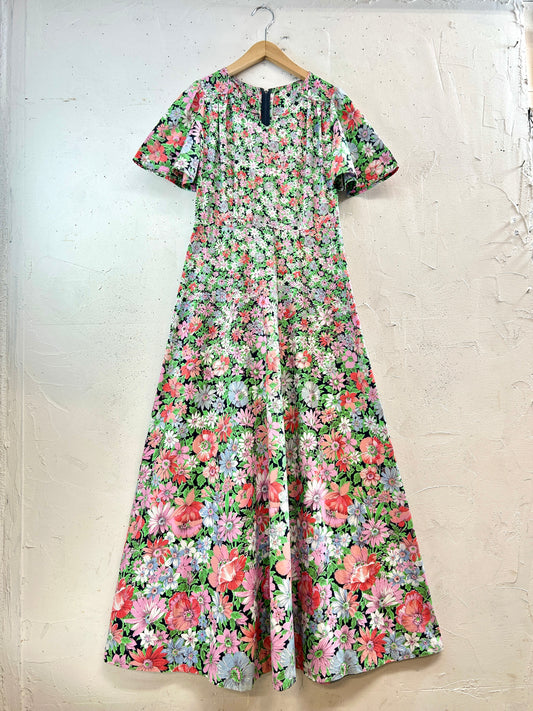 Vintage Dress MADE IN USA [D32067]