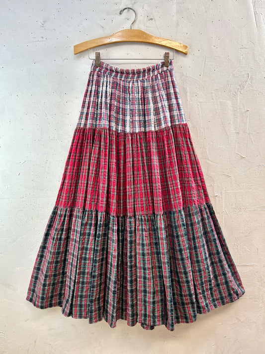 Vintage Tiered Skirt 〜ON THE VERGE 〜MADE IN USA [K30837]