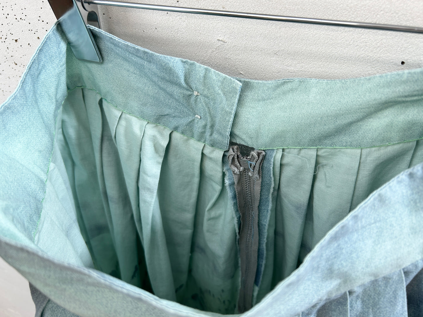 '50s Vintage End Pattern Skirt [G33175]