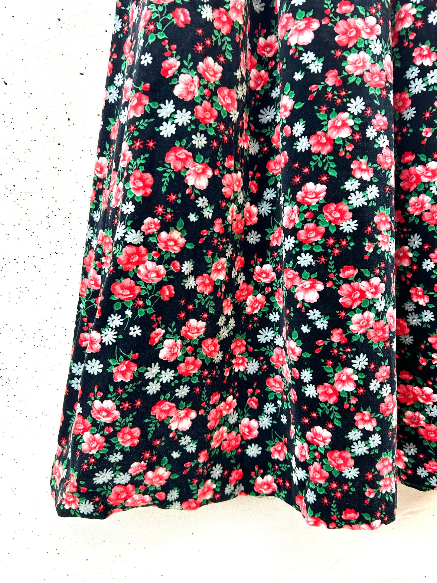 Vintage Velour Skirt [L30940]