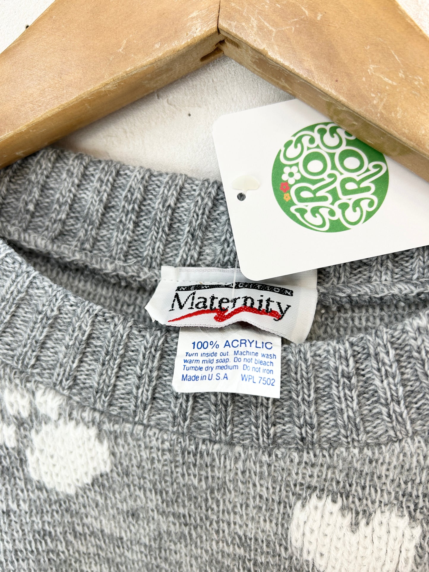 Vintage Knit Sweater [J30439]