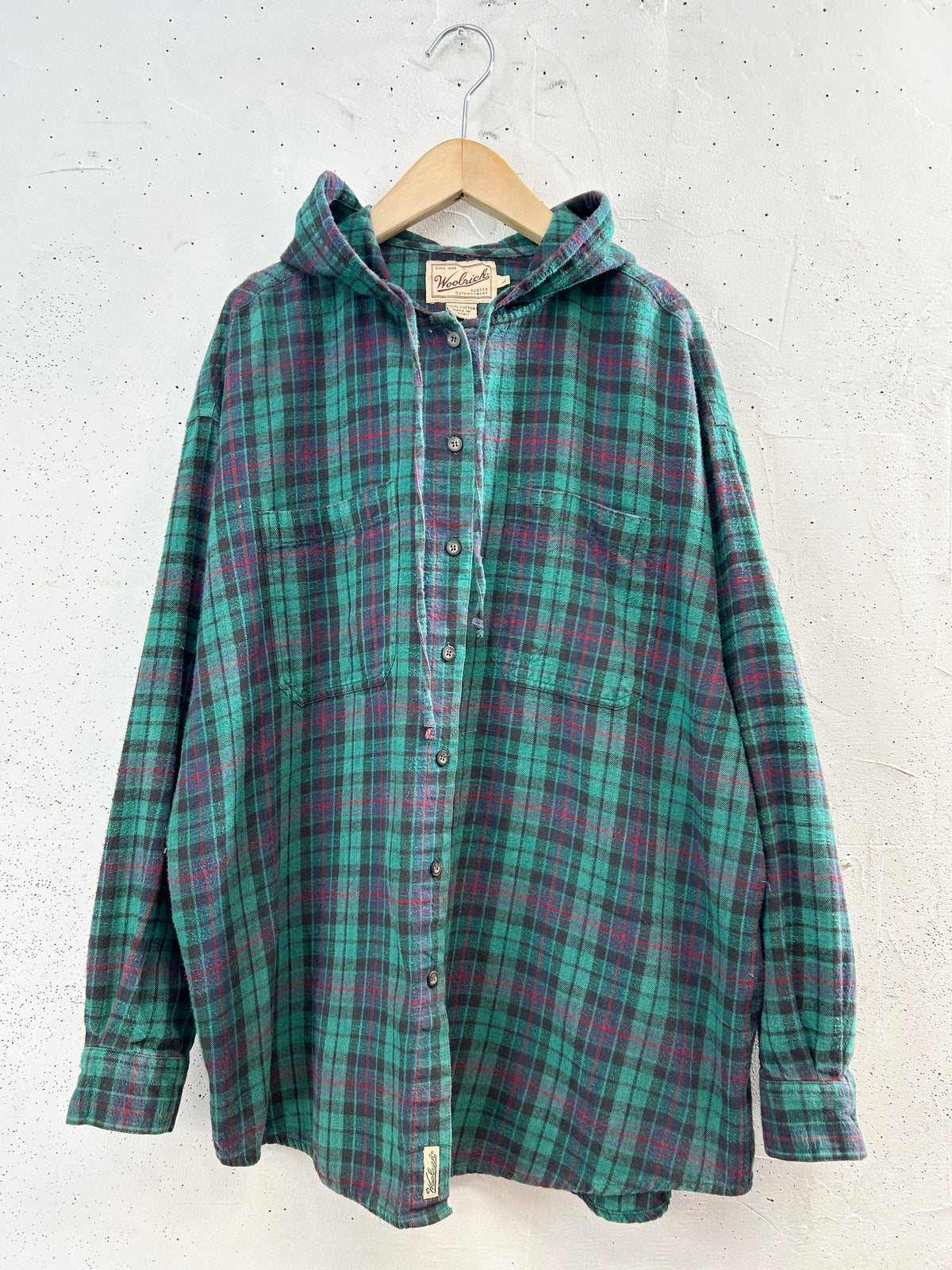 Vintage Check Shirt 〜Woolrich〜 [J34308]