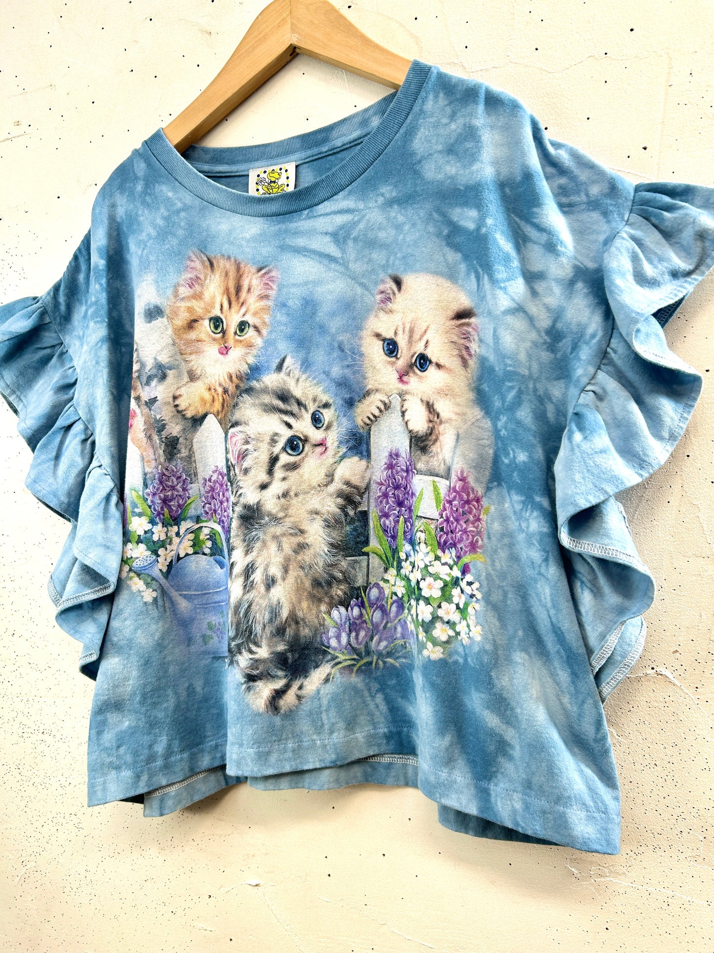 Vintage T Shirt 〜Funny dot CRAZY〜 [E32532]