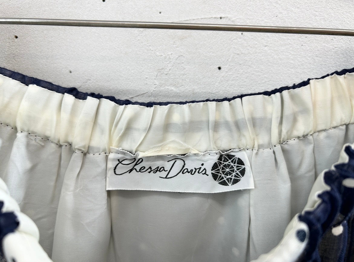 '70s Vintage Skirt 〜Chessa Davis〜 [D32125]
