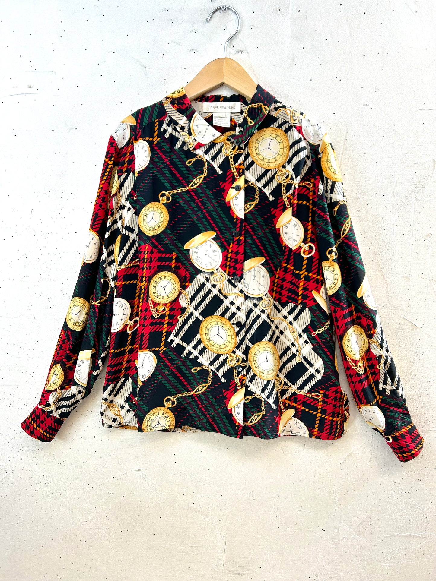 Vintage Silk Shirt ［I30370]