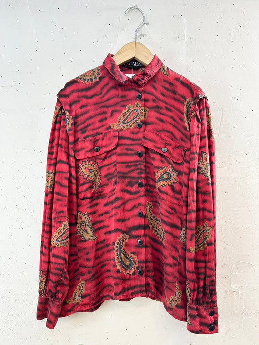 Vintage Shirt 〜ESCADA〜 [J30580]