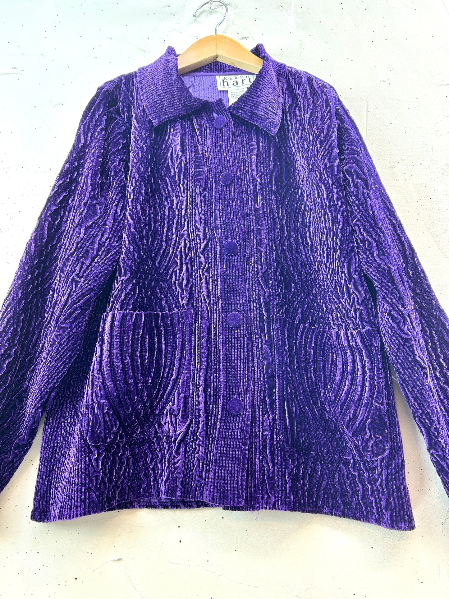 Vintage Velour Jacket [I30273]