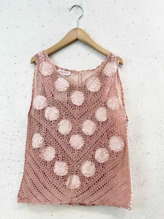 Vintage Crochet Tops [F32569]