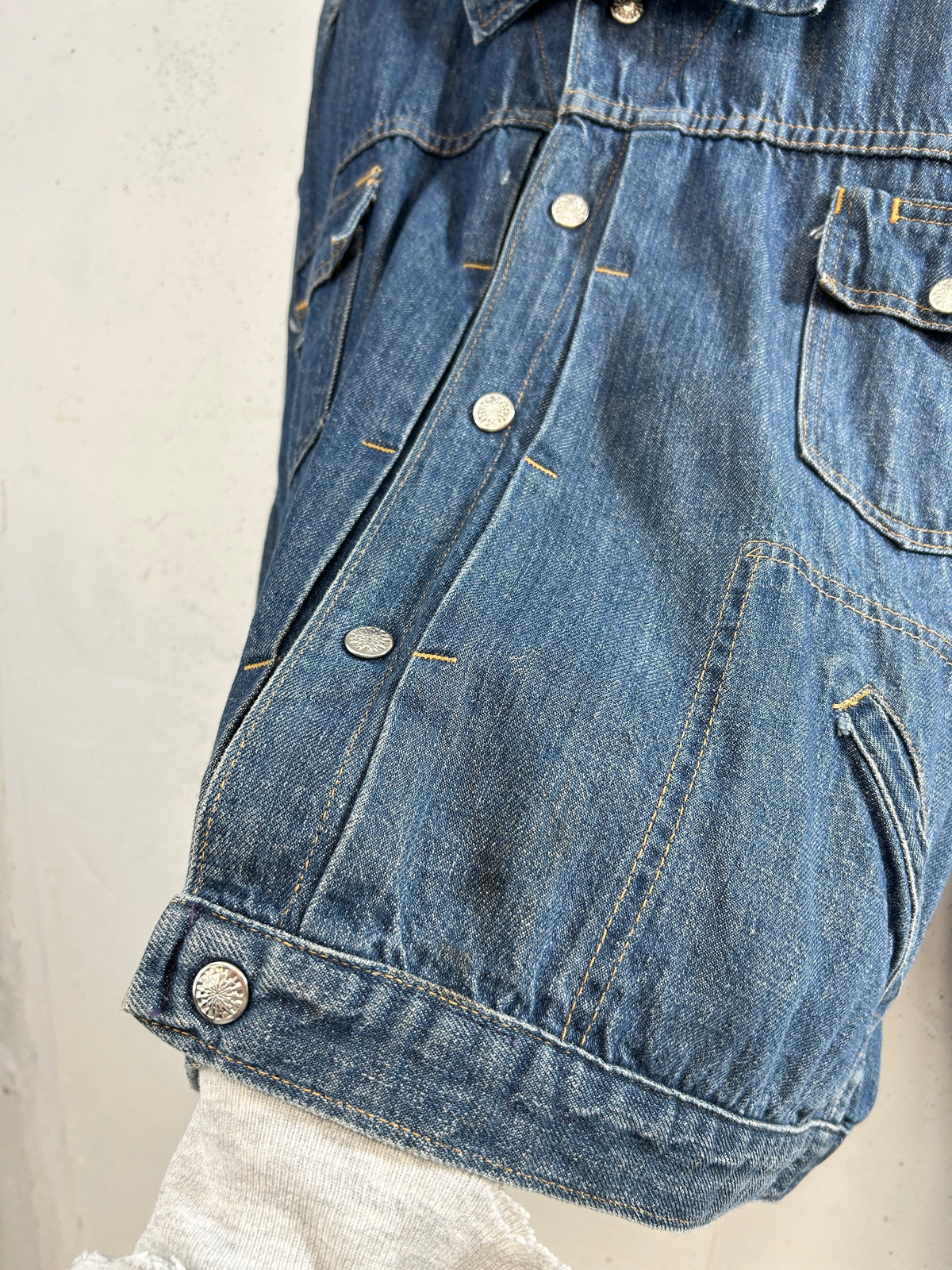 '60s Vintage Denim Jacket [I34031]