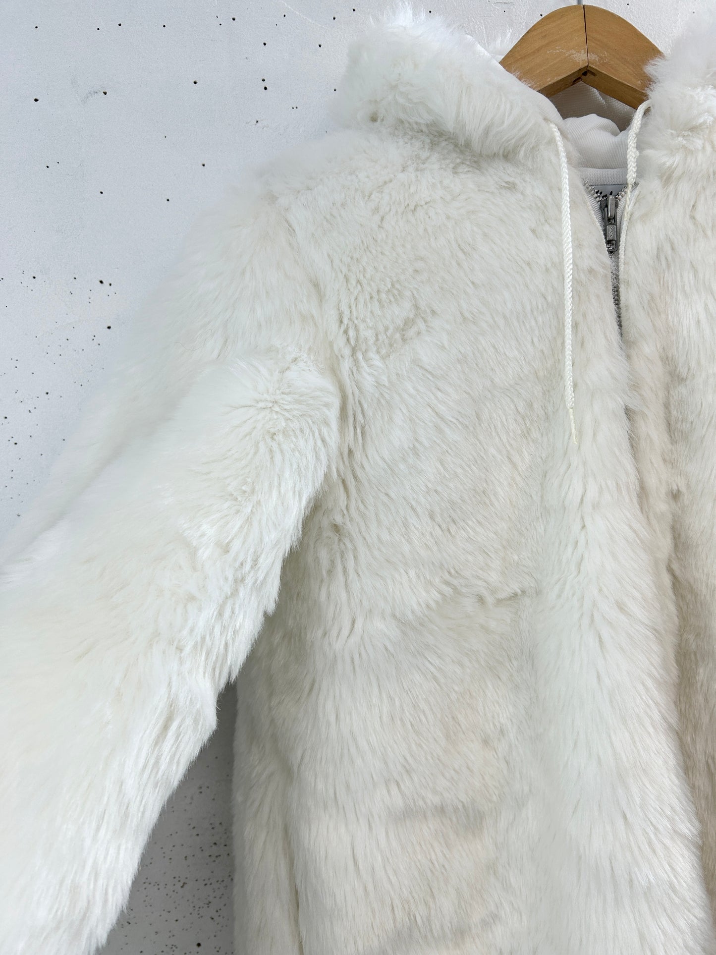 Vintage Eco Fur Jacket 〜MADE IN USA〜 [L31115]