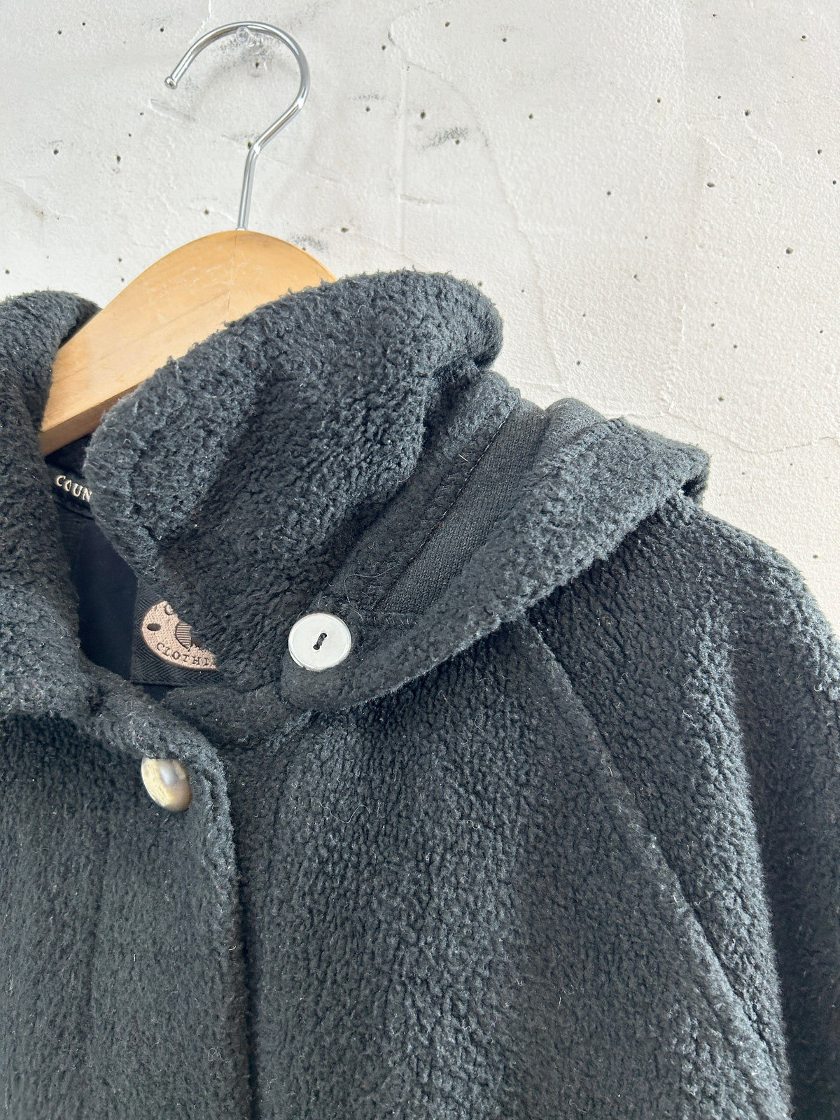 Vintage fleece Coat [J34130]