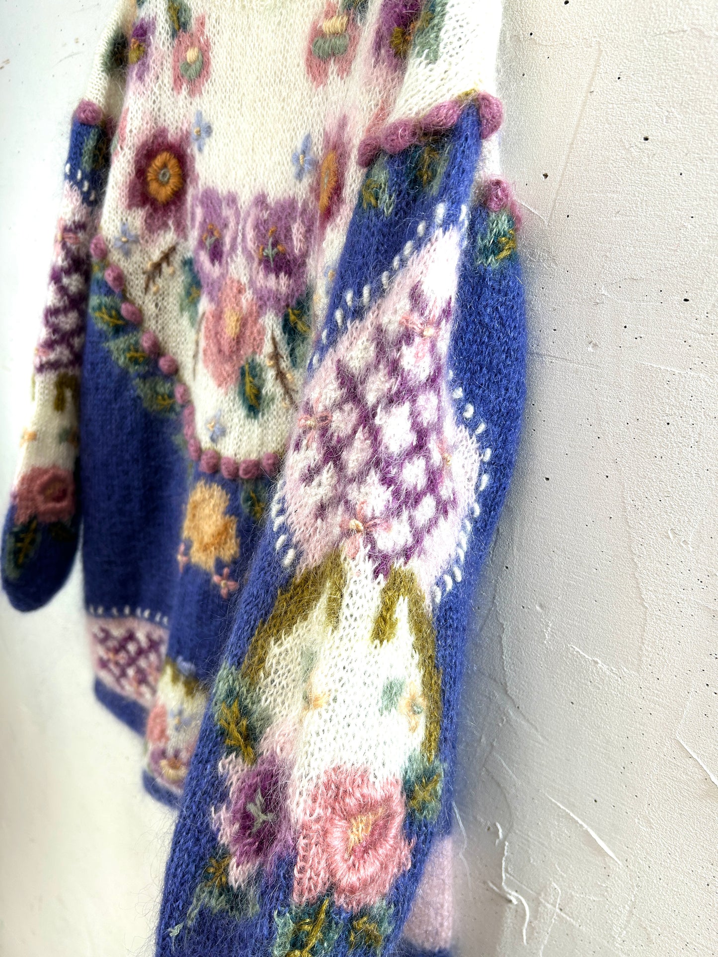 Vintage Mohair Knit Sweater [A31313]
