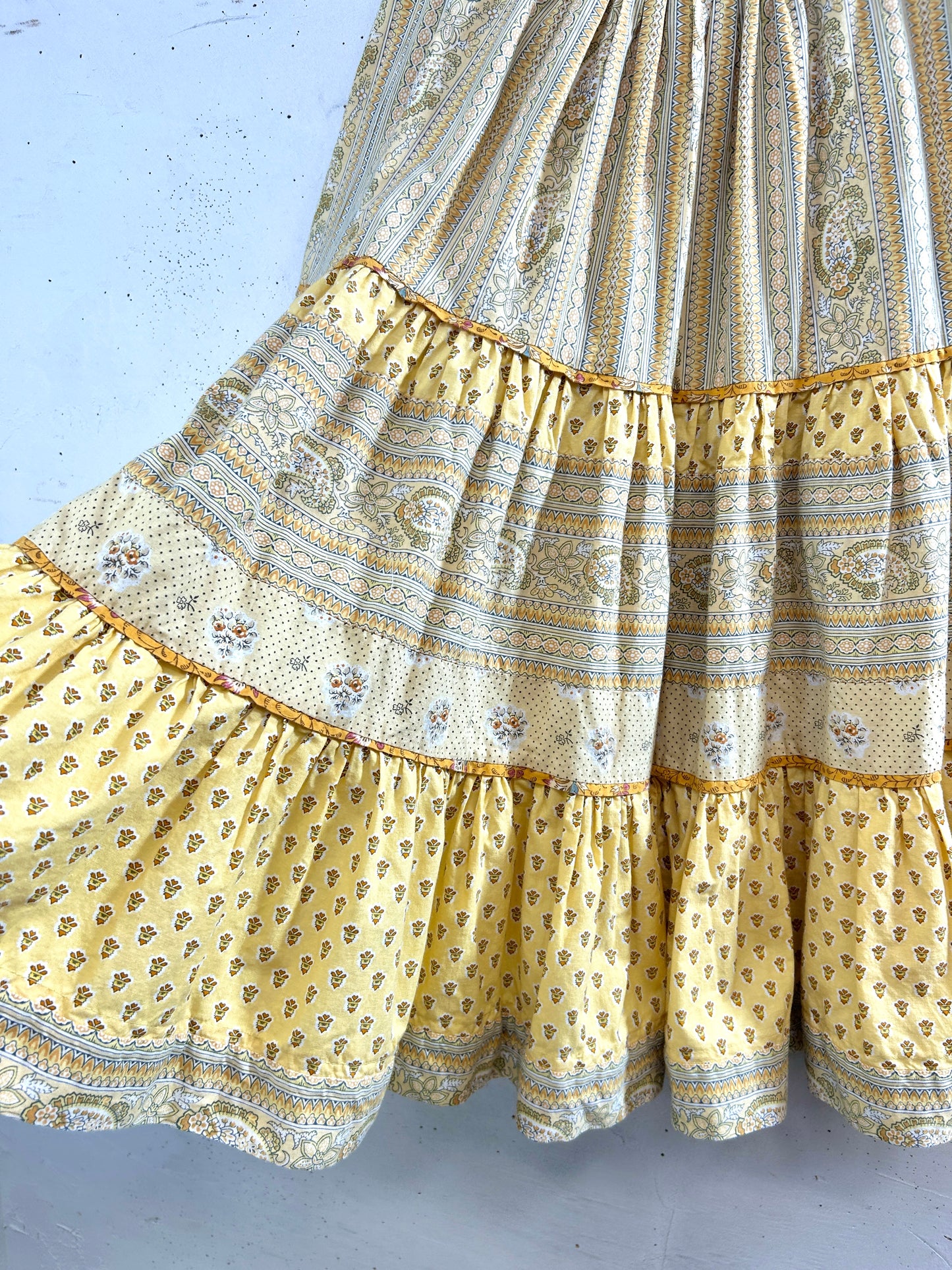 Vintage Tiered Skirt [H33536]