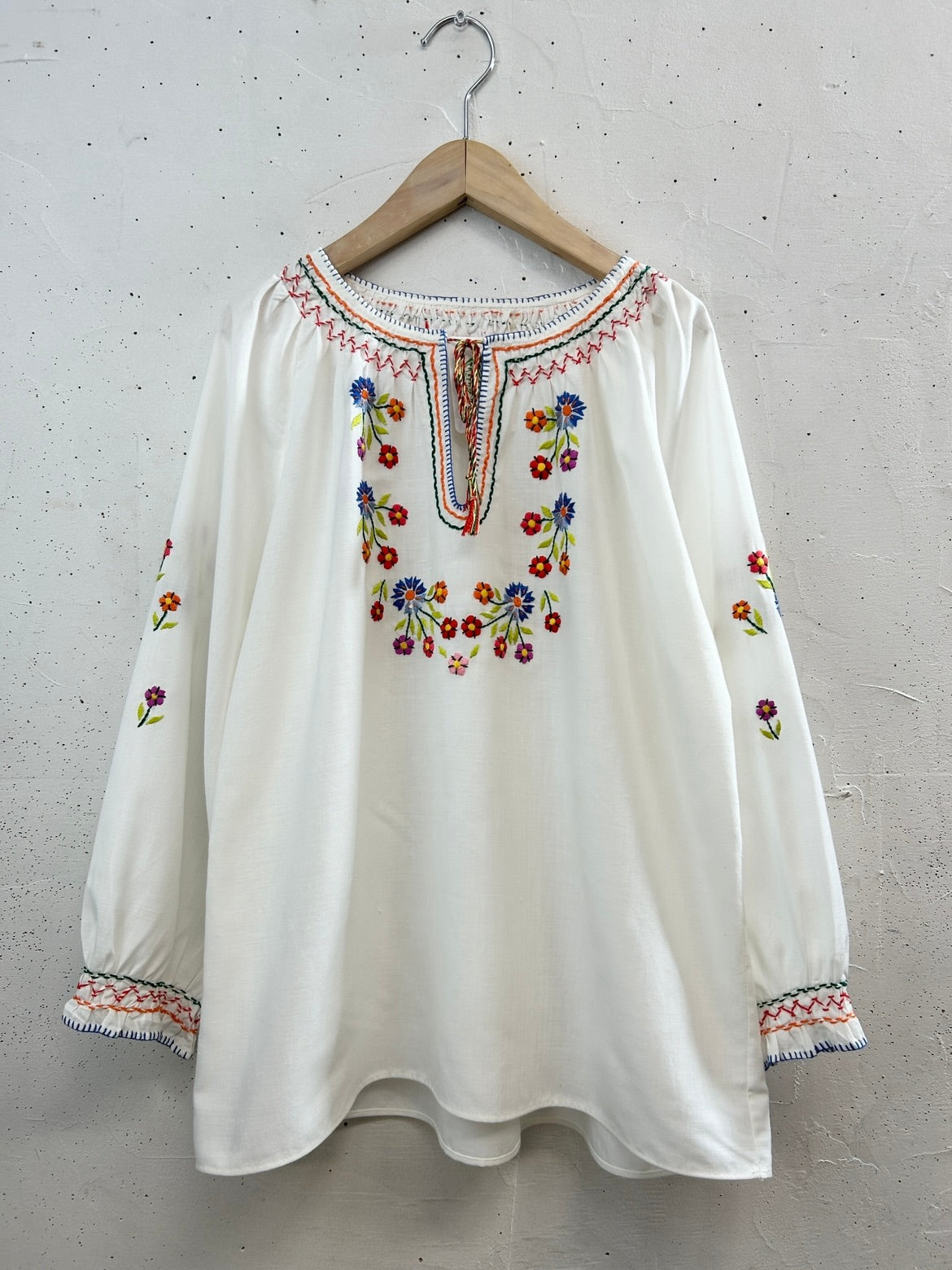Vintage Embroidery Tunic [D32119]
