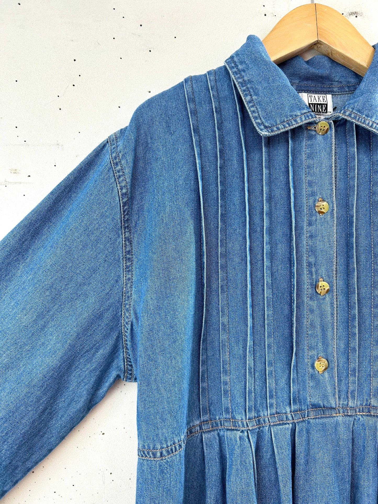 Vintage Denim Dress [D32161]