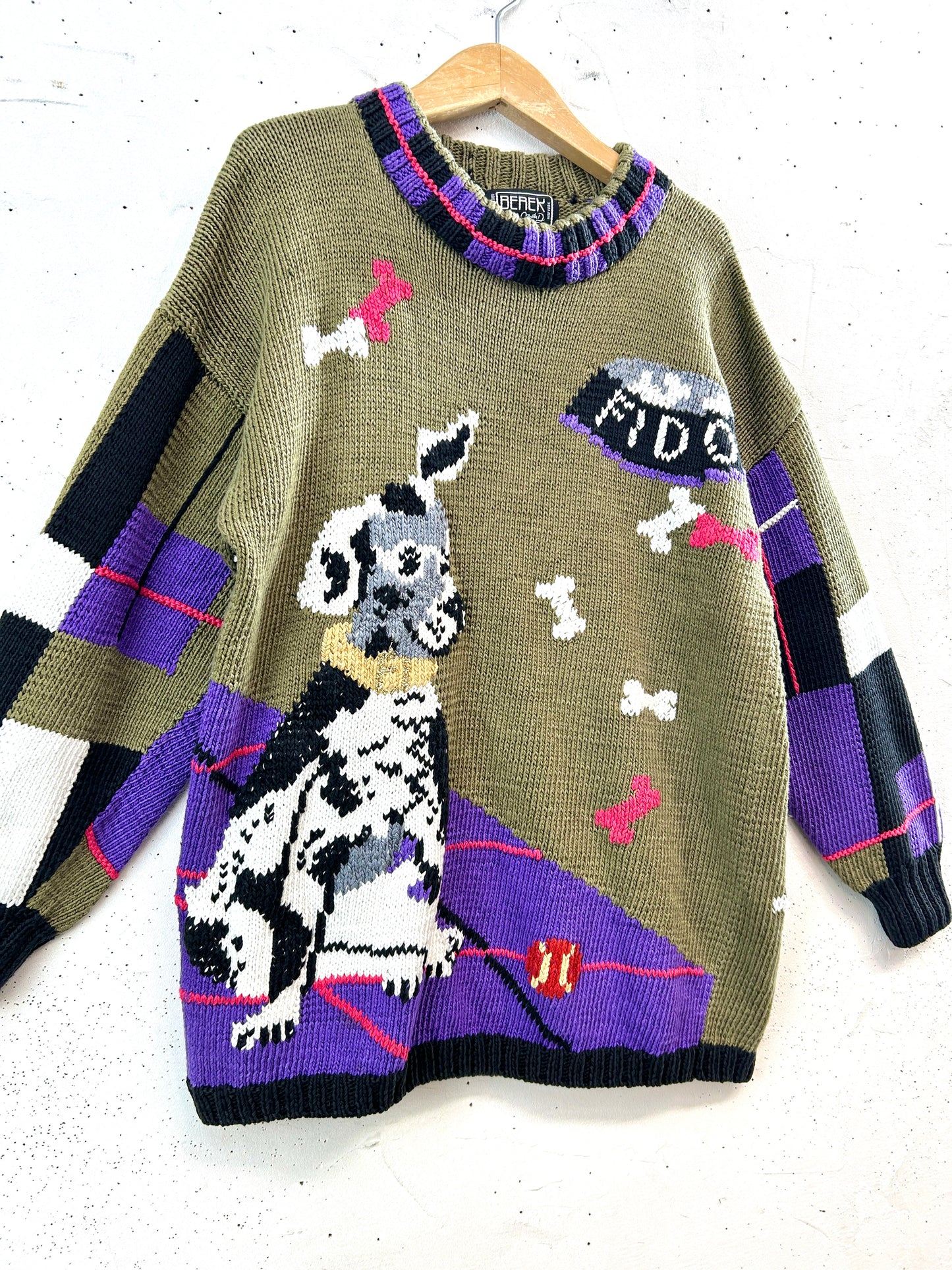 Vintage Cotton Hand Knit Sweater 〜BEREK〜 [L30998]