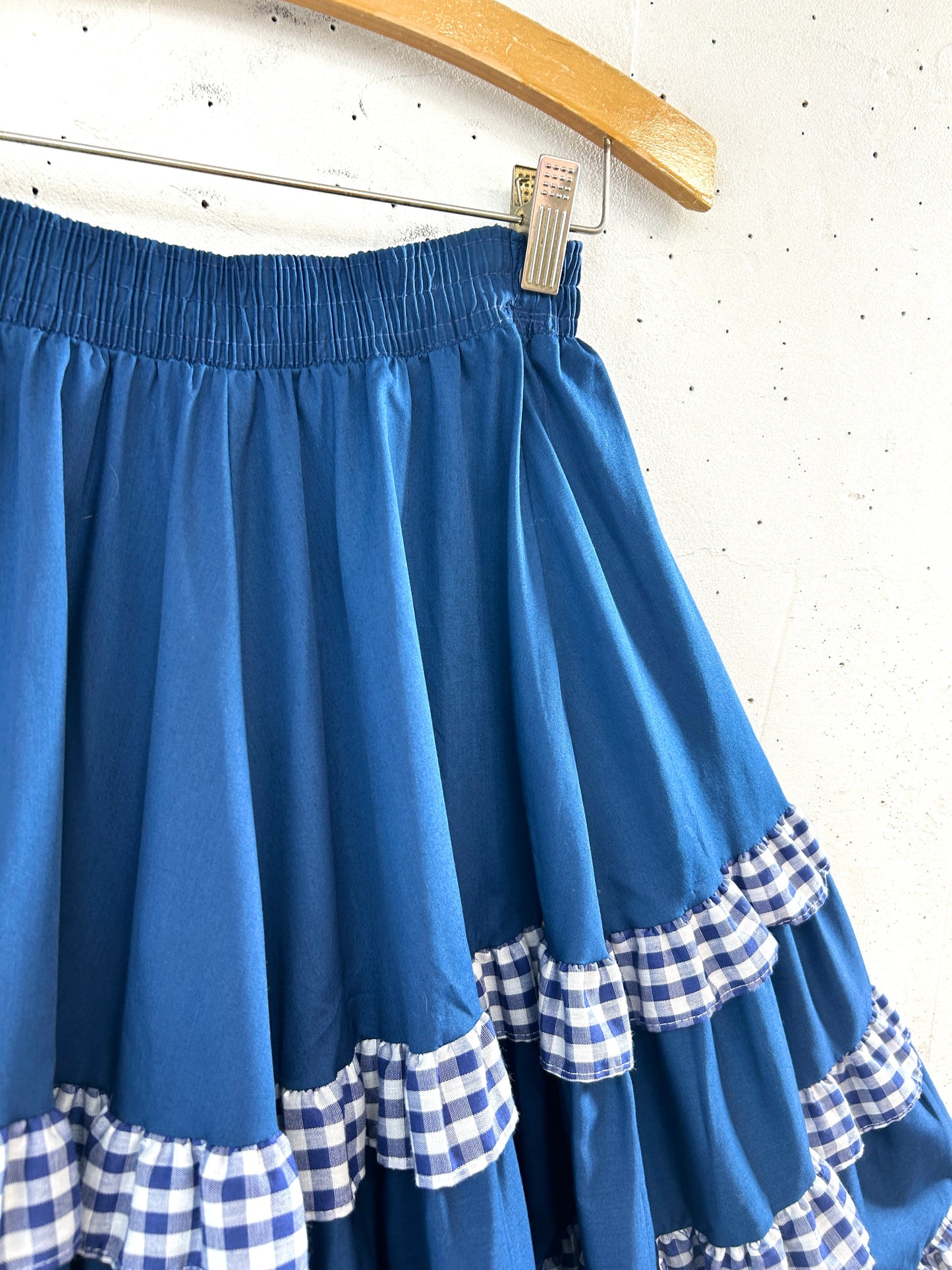 Vintage Tiered Skirt MADE IN USA [F32848]