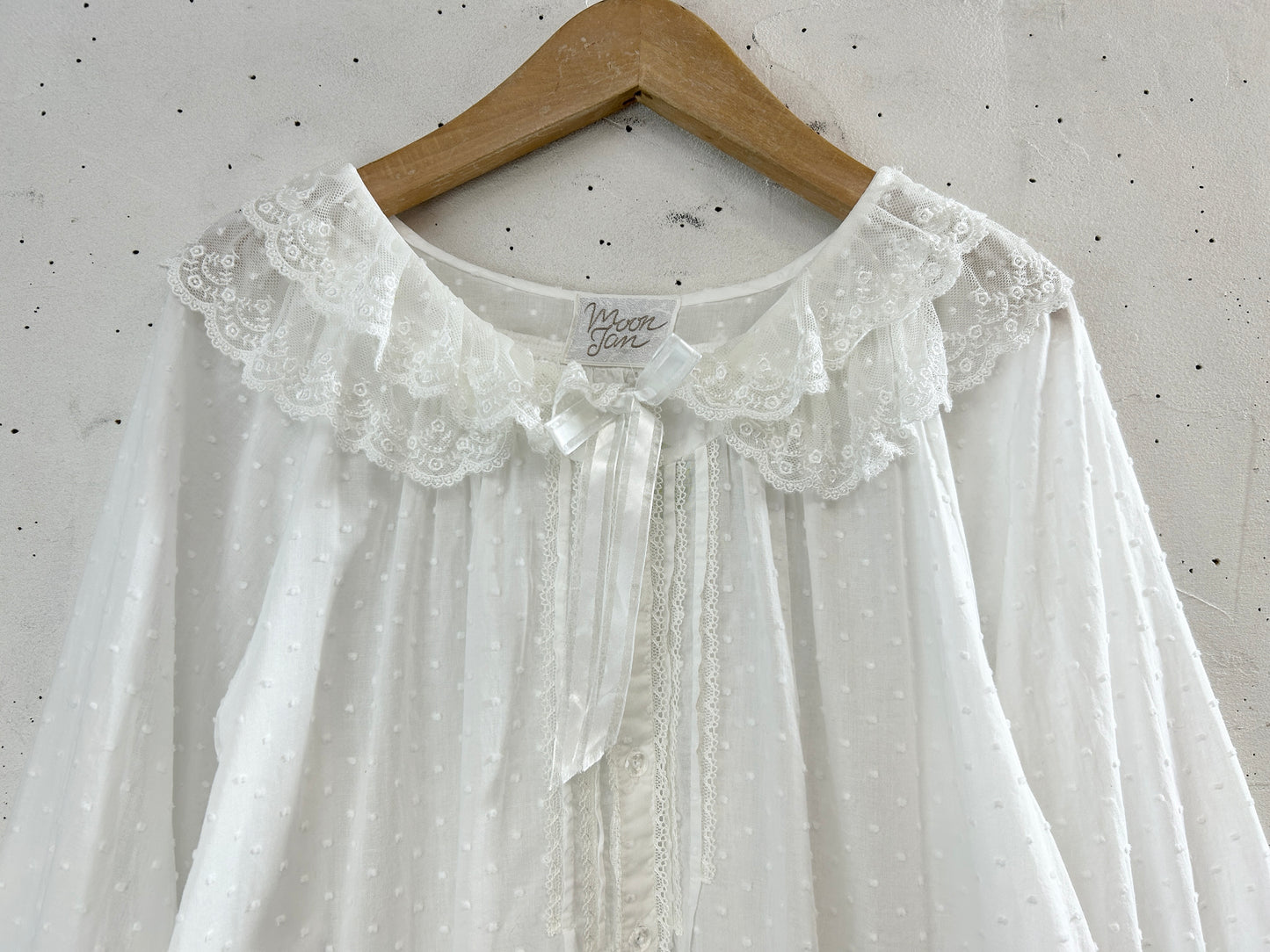 Vintage White Dress [I33685]