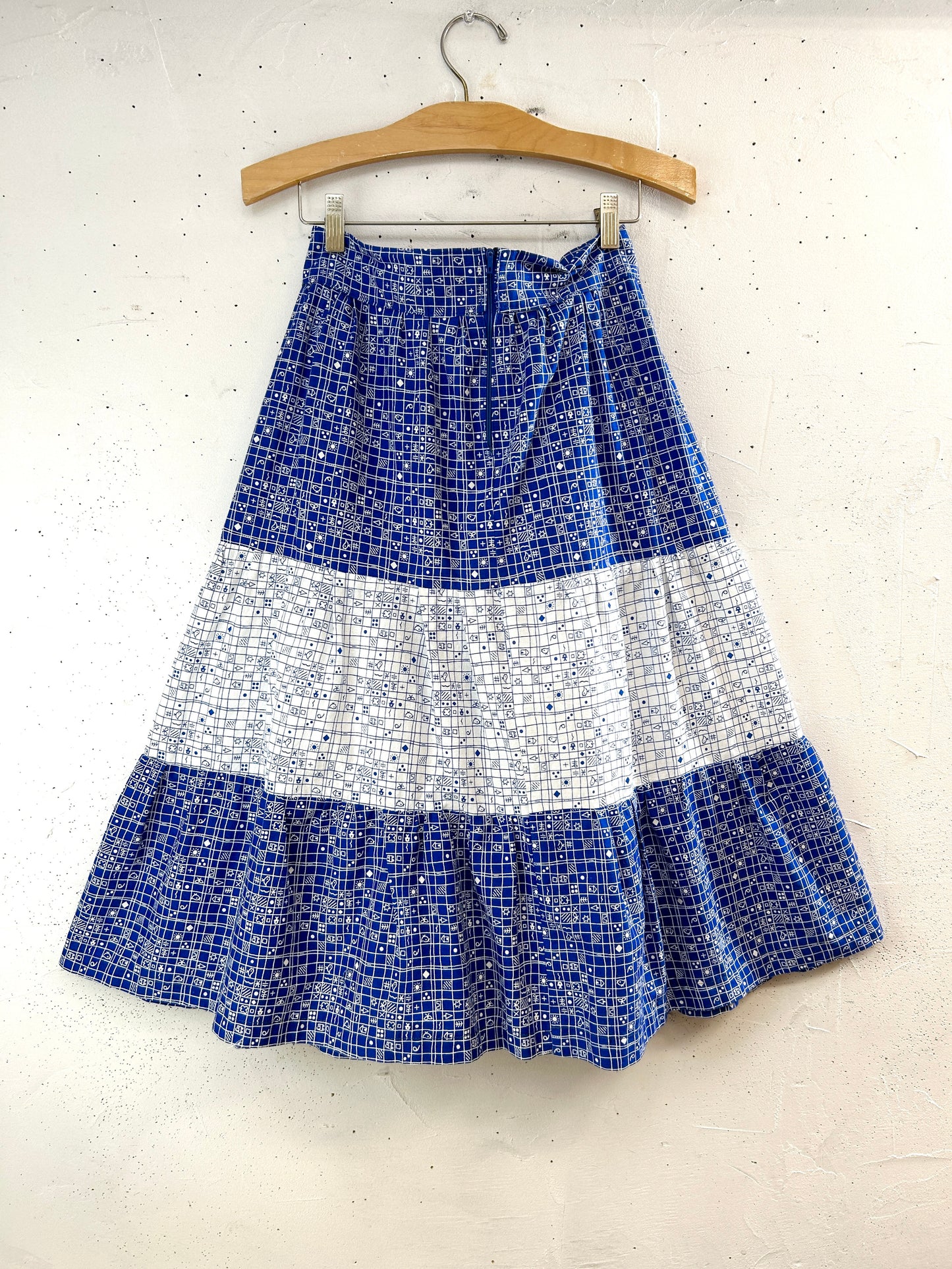 Vintage Tiered Skirt [F32736]