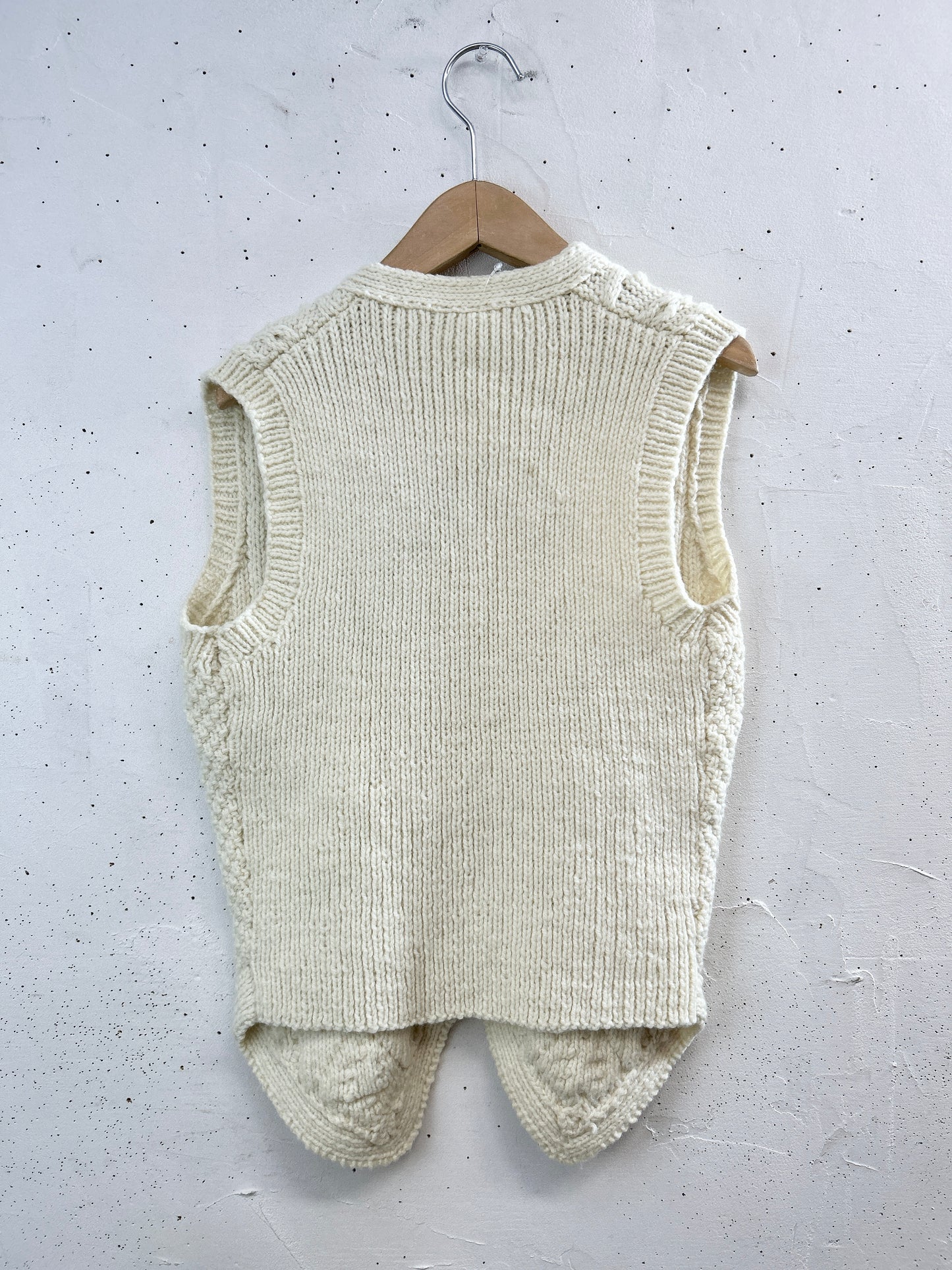 Vintage Knit Vest [B31608]