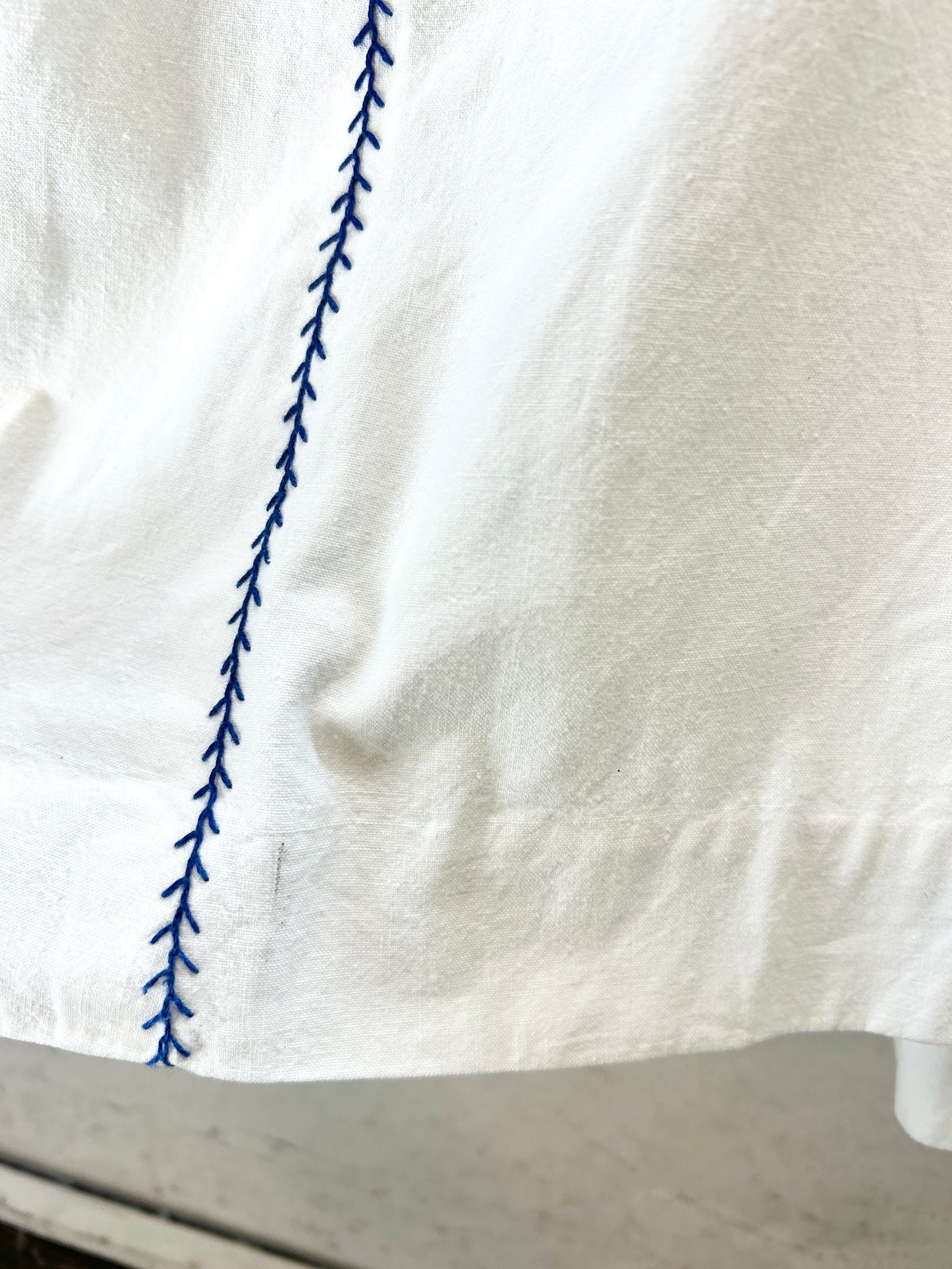 '70sVintage Embroidery Dress [H30902]