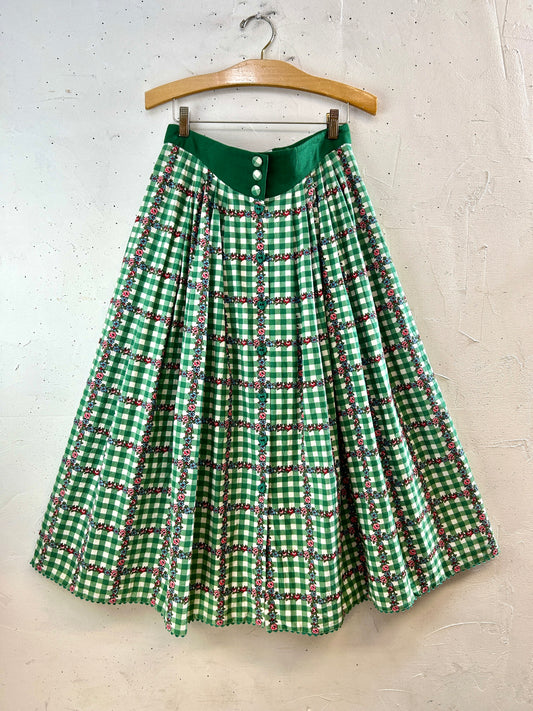 Vintage Tyrol Skirt [I30247]