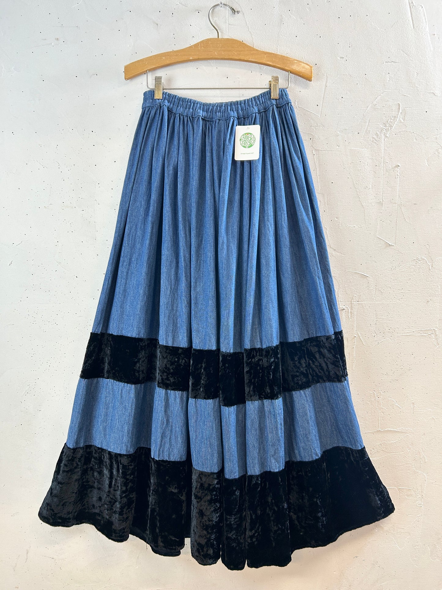 Vintage Denim Skirt [I30996]