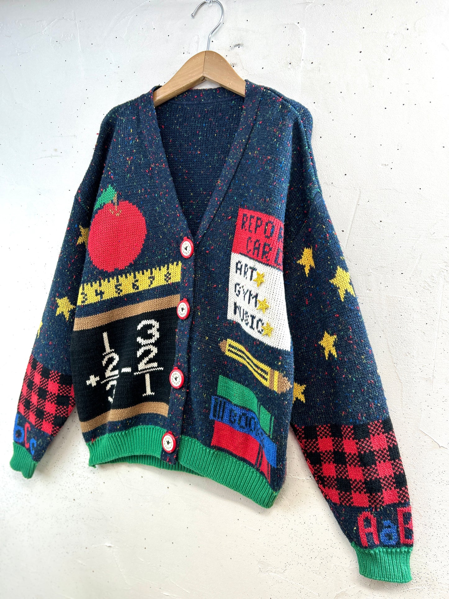 Vintage Cotton  Knit Cardigan [C31872]