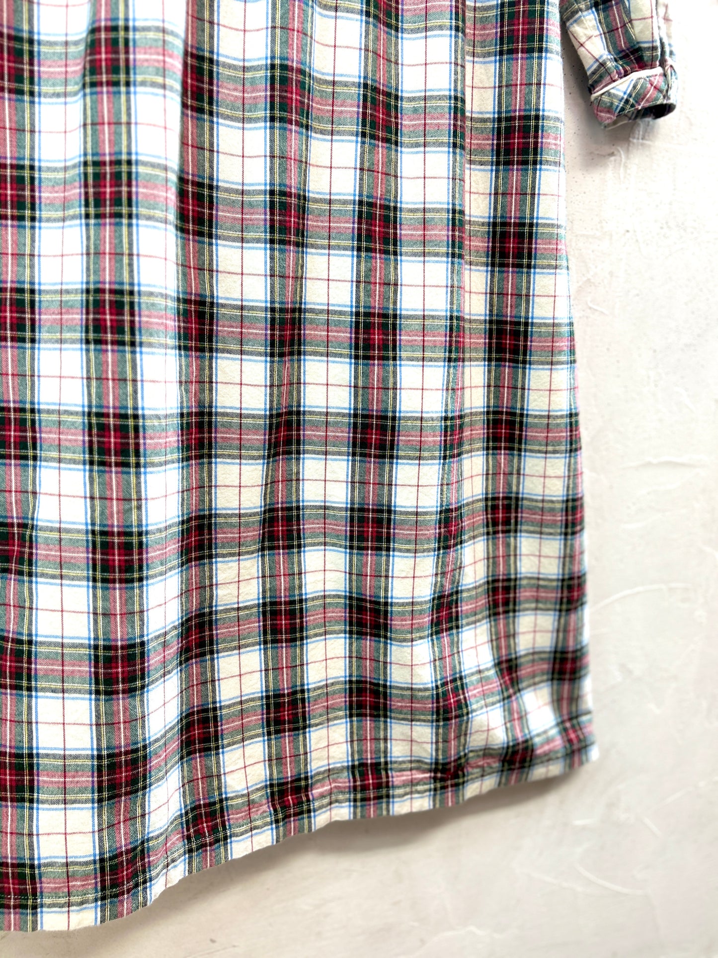 Vintage Plaid Dress 〜L.L.Bean〜 [B31624]
