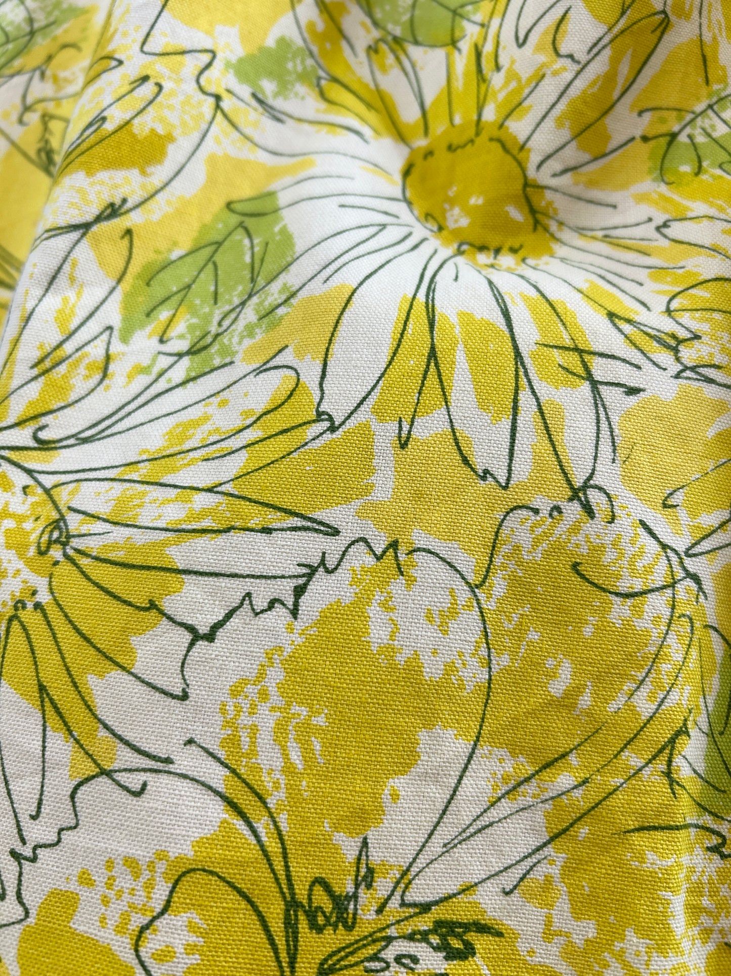 Vintage Wrap Skirt '70s Flower [H30807]