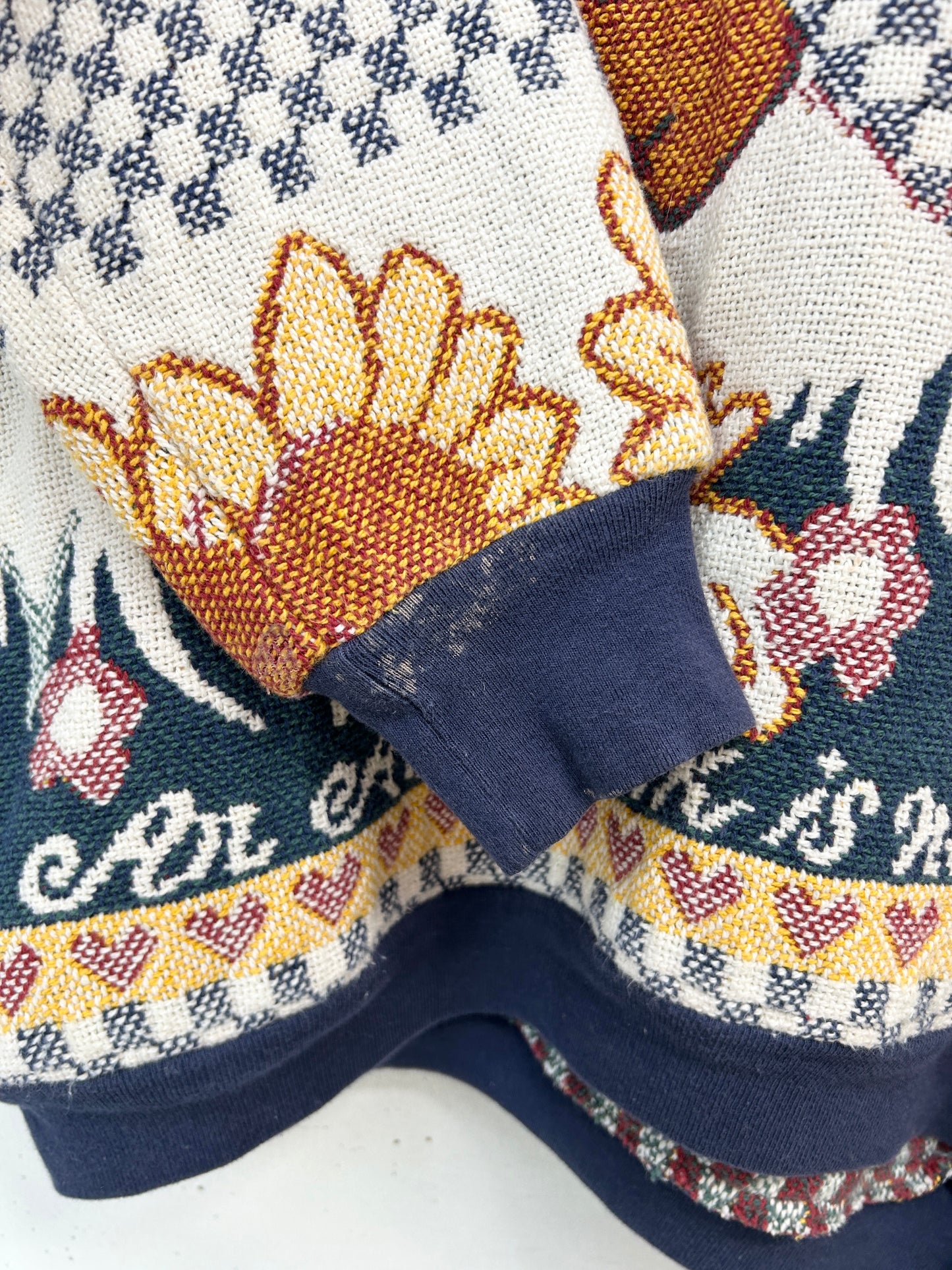 Vintage Rug Tops 〜SUGAR STREET WEAVERS〜 MADE IN USA [A31238]