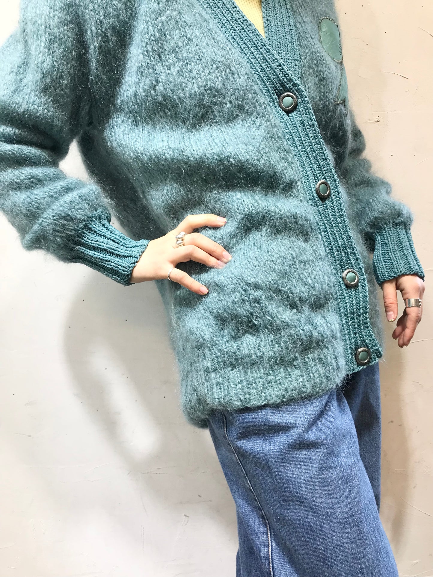 Vintage Knit Cardigan [L25823]