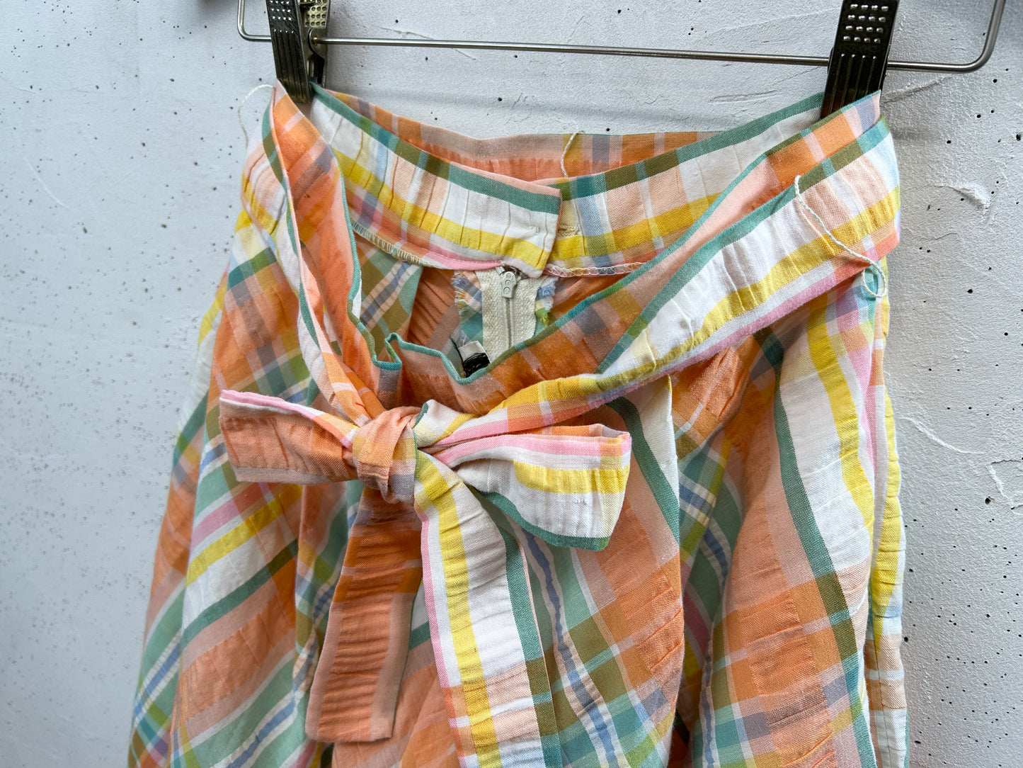 Vintage Check Skirt 〜MADE IN USA〜 [B31492]