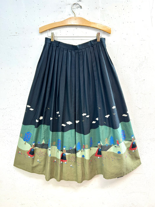 Vintage Tyrol Skirt  [A31398]